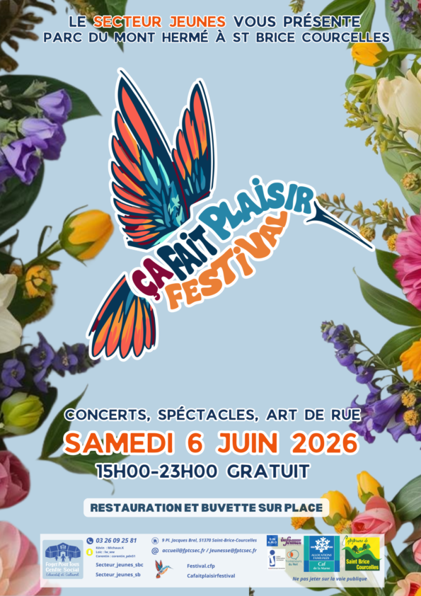 Affiche Festival ça fait plaisir 2026